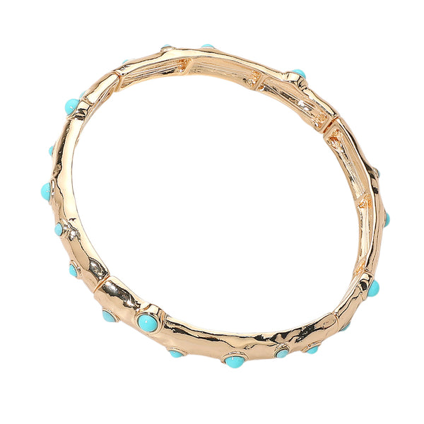 Stone Turquoise Bracelet